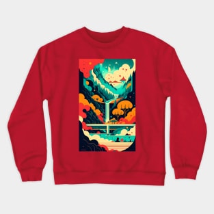 Waterfall Crewneck Sweatshirt